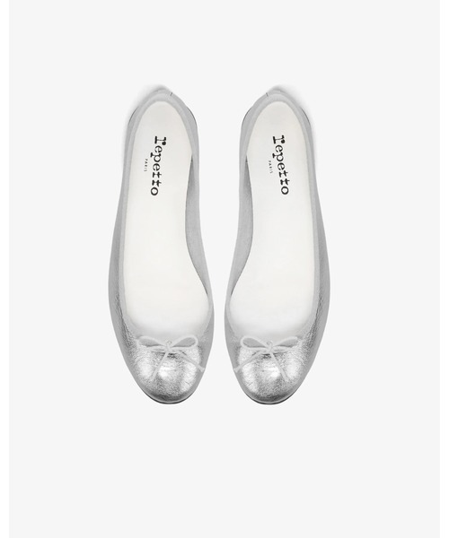 Repetto(レペット)の「Cendrillon バレエフラット - EUサイズ / V086VEM(バレエシューズ・レディース・シルバー・38.5/38/37.5/37/36.5/36/35/40/39/35.5)」の3枚目の写真