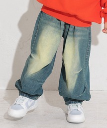 Ocean&Ground（オーシャン&グラウンド）の「タックワイドデニムパンツ（デニムパンツ・キッズ）」
