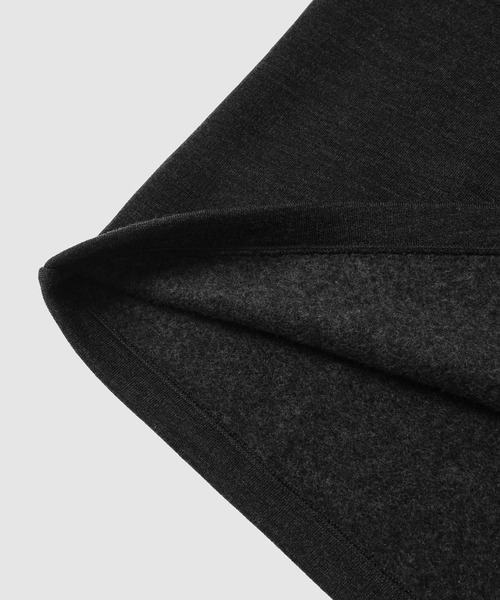 Gray Mock Neck Sweatshirt by LEMAIRE on Sale