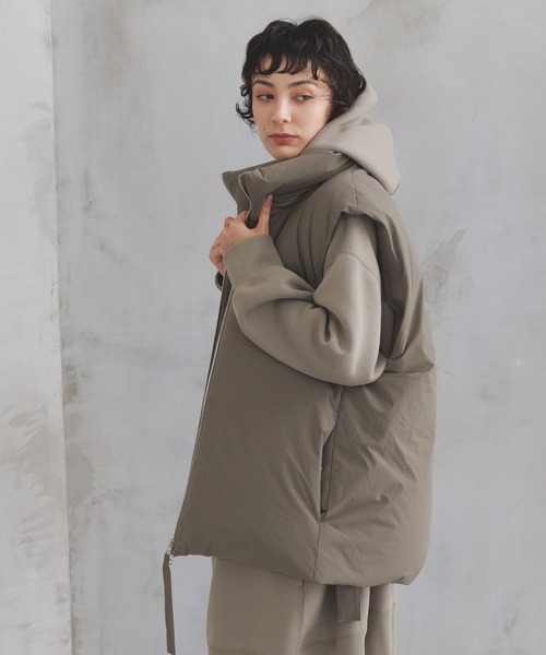 STERNBERG(スタンバーグ)の「パファーダウンベスト(ダウンベスト・メンズ・ブラウン・MEDIUM/LARGE)」の11枚目の写真