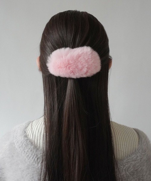 値下☆ピンクのもこもこヘアピン♡ 値下☆ピンクのもこもこヘアピン♡