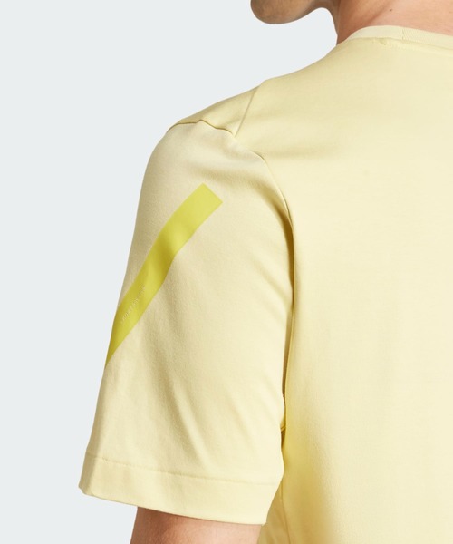 adidas（アディダス）の「adidas Z.N.E. Tシャツ / アディダス adidas（Tシャツ/カットソー・メンズ・グリーン/ブラウン/ブラック/ホワイト/イエロー/ブラック×ホワイト・SMALL/LARGE/X-LARGE/X-SMALL/3XL/XX-LARGE/MEDIUM）」の9枚目の写真