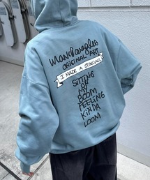 Mark Gonzales（マーク・ゴンザレス）の「【MARK GONZALES / マークゴンザレス】別注 ビッグシルエット イラストバックプリント プルオーバーパーカー フーディー カットソー ユニセックス（パーカー）」