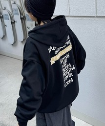 Mark Gonzales | 【MARK GONZALES / マークゴンザレス】別注 ビッグシルエット イラストバックプリント プルオーバーパーカー フーディー カットソー ユニセックス(パーカー)