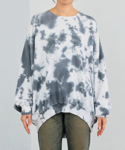 セール】Lee/リー ルーズフィットタイダイ スウェット（スウェット