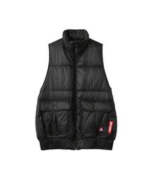 HYSTERIC GLAMOUR | SEE NO EVILワッペン スタンドカラーベスト(ベスト)