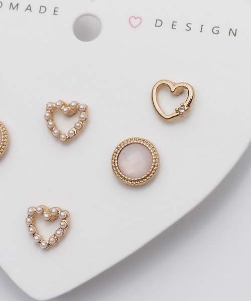 【55】ピアス おまとめ3点 セール】ピアス 3セット / pierce 3 set(ピアス(両耳用
