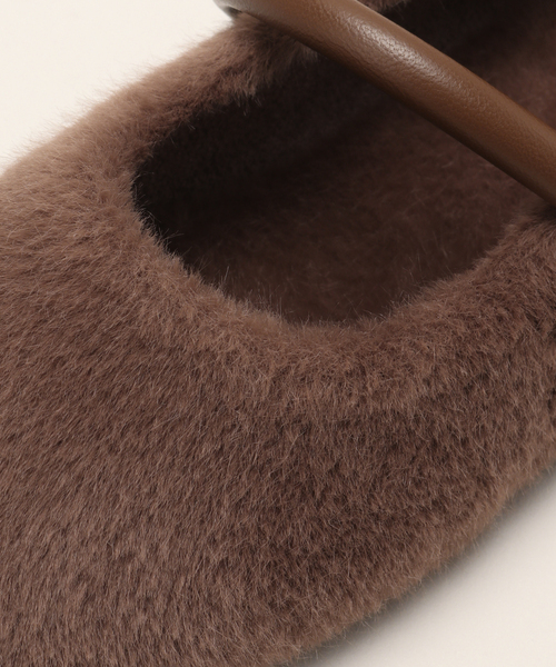LE TALON（ルタロン）の「MOHI/モヒ Fur Ballet（その他シューズ・レディース・ブラック/ブラウン・24cm/23cm/23.5cm）」の6枚目の写真