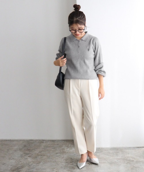 【U.S.POLO ASSN.】ケーブルポロニット（ニット/セーター）｜Pierrot（ピエロ）