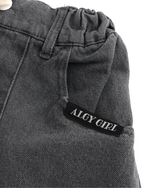 algy(アルジー)の「スソデザインデニムショーパン(デニムパンツ・キッズ・サックスブルー/ブラック/グレー・SMALL/MEDIUM/X-SMALL/XX-SMALL)」の13枚目の写真