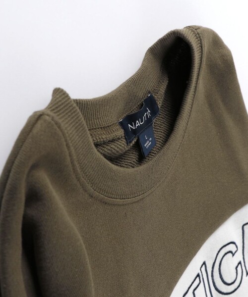 NAUTICA/ノーティカ】配色切替裏毛トレーナー（スウェット）｜NAUTICA