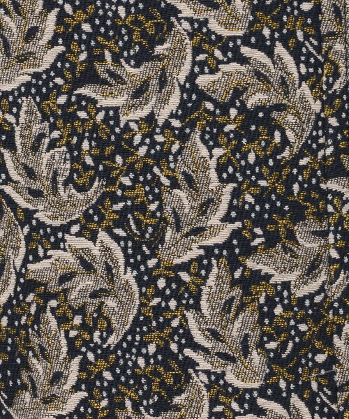 【セール】コットンポリエステルプリント Aラインロングスカート（スカート）｜SOULEIADO（ソレイアード）