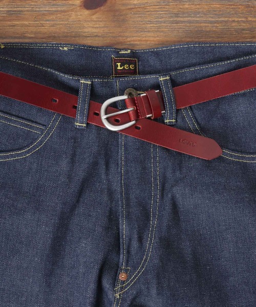 SALE♡RL★レザーベルト リーバイス LEVI'S 本革 帆型バックル 25mm ナロー レザーベルト
