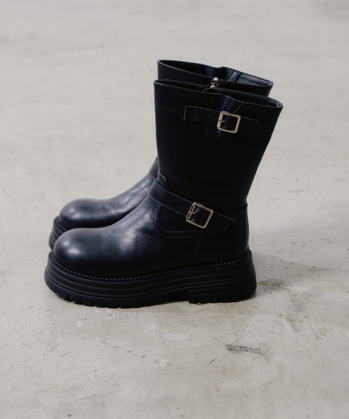 CIAOPANIC TYPY（チャオパニックティピー）の「エンジニアブーツ（ブーツ・レディース・ブラック・LARGE/MEDIUM/SMALL）」の7枚目の写真