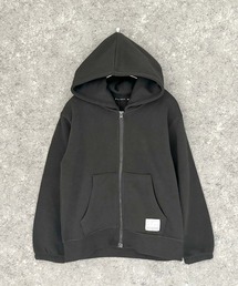 THE CASUAL（カジュアル）の「綿タッチ　裏起毛　ちょいBIG ZIPパーカー（パーカー・キッズ）」