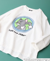 FUNALIVE（ファンアライブ）の「TOM&JERRY バックプリント オーバーTシャツ KIDS（Tシャツ/カットソー）」