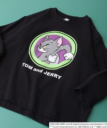 FUNALIVE（ファンアライブ）の「TOM&JERRY バックプリント オーバーTシャツ KIDS（Tシャツ/カットソー）」