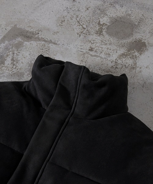 CLEL(クレイル)の「【CLEL】〈24AW Ver〉Volume Highneck Short Padded Jacket/ボリュームハイネックショート中綿ジャケット(ダウンジャケット/コート・メンズ・ブラック系・M/L)」の3枚目の写真