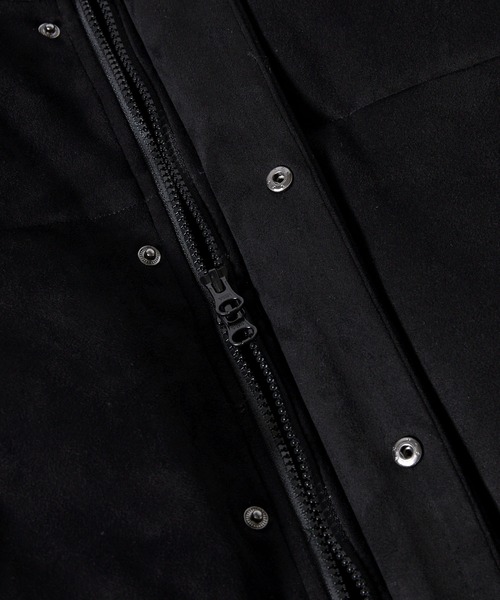 CLEL(クレイル)の「【CLEL】〈24AW Ver〉Volume Highneck Short Padded Jacket/ボリュームハイネックショート中綿ジャケット(ダウンジャケット/コート・メンズ・ブラック系・M/L)」の4枚目の写真