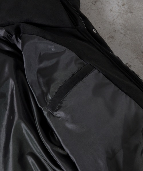 CLEL(クレイル)の「【CLEL】〈24AW Ver〉Volume Highneck Short Padded Jacket/ボリュームハイネックショート中綿ジャケット(ダウンジャケット/コート・メンズ・ブラック系・M/L)」の7枚目の写真