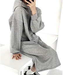 セール】【洗える】ヴィスコースストレッチ ストレート ニット