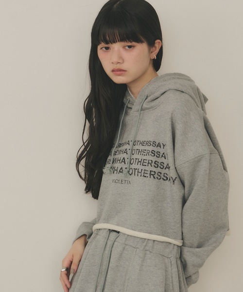 美品】dimmoire クラッシュBIGフーディ パーカー DimMoire ディムモアール クラッシュBIGフーディ パーカー Gray