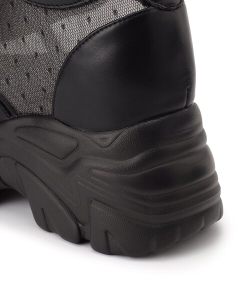 ESPERANZA（エスペランサ）の「きゅんフィットインソールチュールリボンスニーカー（スニーカー・レディース・ブラック系8/ピンク系9/アイボリー系8・L/LL/M/S）」の13枚目の写真