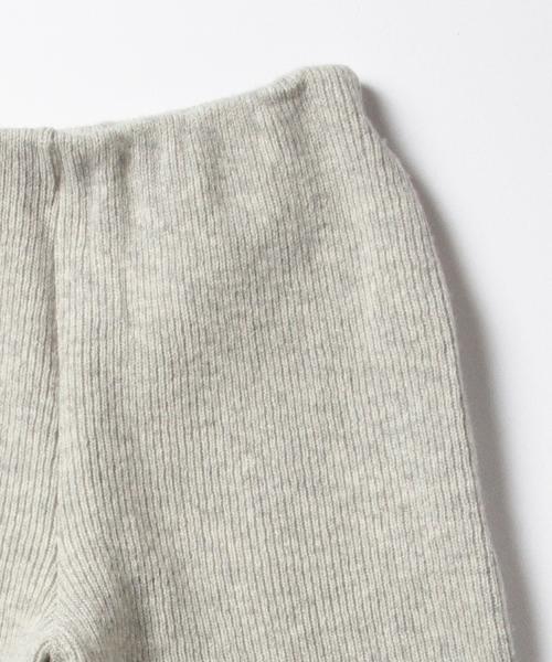 Ray BEAMS（レイビームス）の「Ray BEAMS / ミニアゼ ニット クロップドパンツ（その他パンツ・レディース・ライトグレー/チャコールグレー・ONE SIZE）」の6枚目の写真