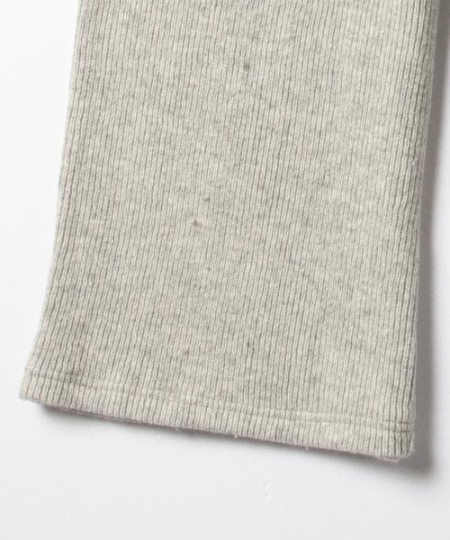 Ray BEAMS（レイビームス）の「Ray BEAMS / ミニアゼ ニット クロップドパンツ（その他パンツ・レディース・ライトグレー/チャコールグレー・ONE SIZE）」の8枚目の写真