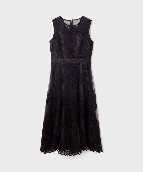 美品　グレースコンチネンタル　レースパッチワークワンピース レースパッチワークワンピース / GRACE CONTINENTAL | GRACE