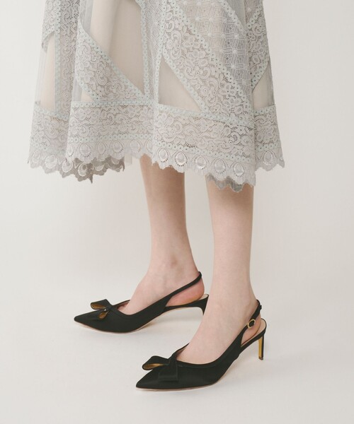 美品　グレースコンチネンタル　レースパッチワークワンピース レースパッチワークドレス / GRACE CONTINENTAL | GRACE