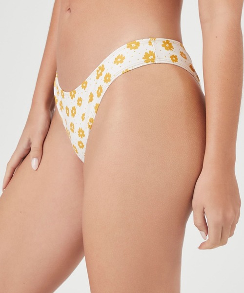 FOREVER 21(フォーエバー トゥエンティーワン)の「【スイムウェア】花柄ボトム2(水着・レディース・ホワイト系その他3・MEDIUM/SMALL)」の1枚目の写真