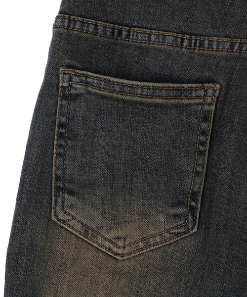 dispark（ディスパーク）の「DISPARK/スタッズフレアデニム（デニムパンツ・レディース・ブルー系1・FREE）」の11枚目の写真