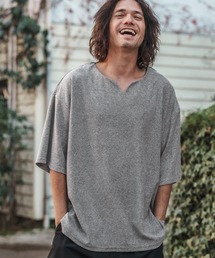 CAMBIO | mt9464-キーネックパイルＴシャツ(Tシャツ/カットソー)