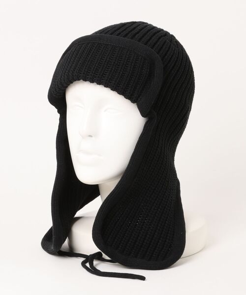 Knit Bomber Cap / ニット ボンバーキャップ（ニットキャップ/ビーニー