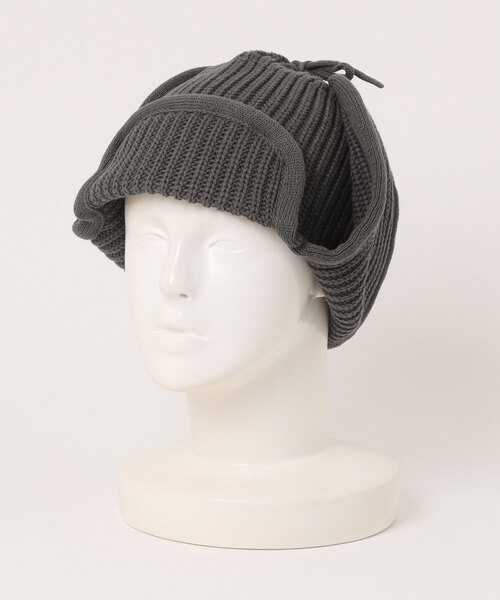 セール】Knit Bomber Cap / ニット ボンバーキャップ（ニットキャップ