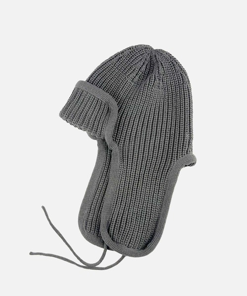 Knit Bomber Cap / ニット ボンバーキャップ（ニットキャップ/ビーニー