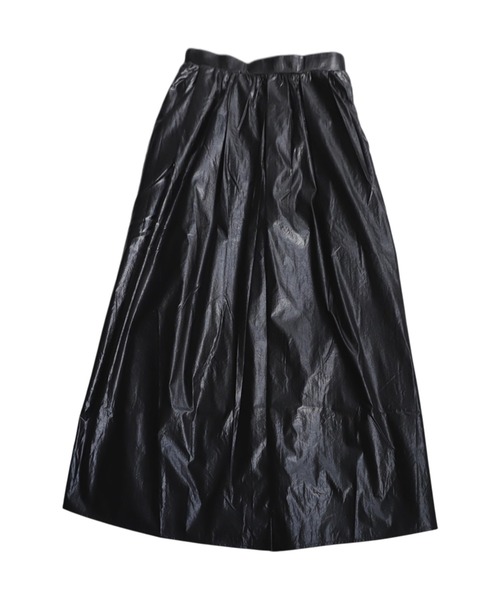 antiqua(アンティカ)の「メタリックフレアスカート(スカート・レディース・シルバー/ブラック・ONESIZE)」の14枚目の写真