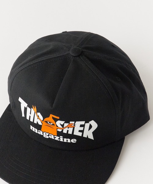 THRASHER サタンミッキーキャップ　スラッシャー THRASHER/スラッシャー TOY MACHINE SECT SNAPBACK HAT キャップ