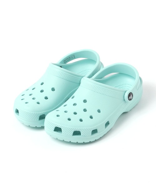 crocs（クロックス）の「【crocs(クロックス)】クラシック クロッグ [19cm-23cm](KIDS)（サンダル・キッズ・ネイビー/ブラック/パープル/ピンク/グリーン/ブルー/サックスブルー/ミント/ラベンダー・23.0cm/22.0cm/19.0cm/20.0cm/21.0cm）」の3枚目の写真