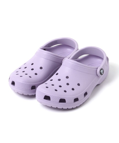 crocs（クロックス）の「【crocs(クロックス)】クラシック クロッグ [19cm-23cm](KIDS)（サンダル・キッズ・ネイビー/ブラック/パープル/ピンク/グリーン/ブルー/サックスブルー/ミント/ラベンダー・23.0cm/22.0cm/19.0cm/20.0cm/21.0cm）」の8枚目の写真