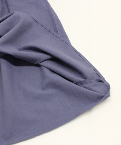 RNA-N(アールエヌエーエヌ)の「M2403 天竺布帛コンビワンピース(ワンピース・レディース・ブルーパープル/ブラック/アイボリー・FREE)」の14枚目の写真