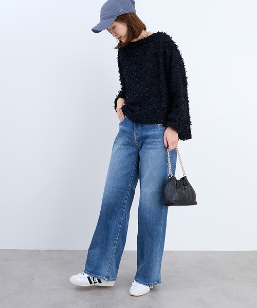 AULENTTI(オウレンティ)の「【AULENTTI】別注-チェーンショルダーバッグ-SHOULDER CHAIN BAG(ショルダーバッグ・レディース・ブラック/オフホワイト・FREE)」の15枚目の写真