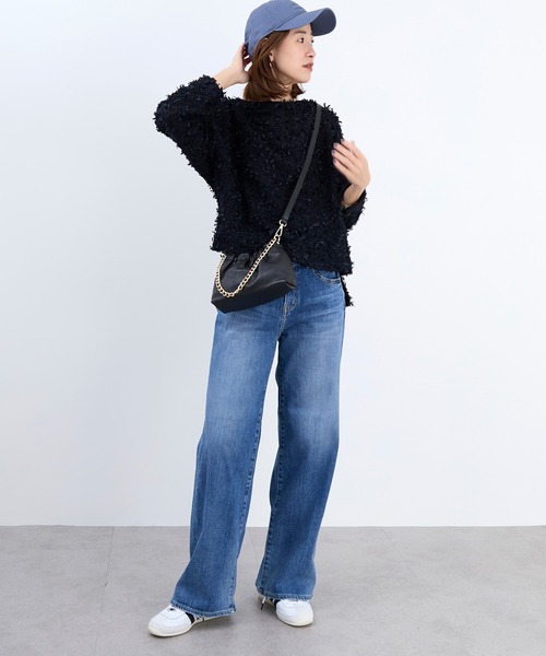 AULENTTI(オウレンティ)の「【AULENTTI】別注-チェーンショルダーバッグ-SHOULDER CHAIN BAG(ショルダーバッグ・レディース・ブラック/オフホワイト・FREE)」の19枚目の写真
