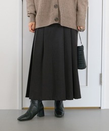 バックゴムボックスプリーツスカート