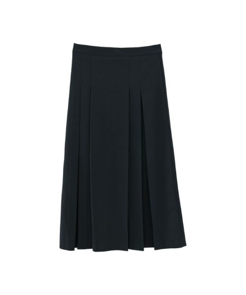 aquagarage(アクアガレージ)の「バックゴムボックスプリーツスカート(スカート・レディース・チャコール/モカ/ブラック・S/M/L)」の6枚目の写真