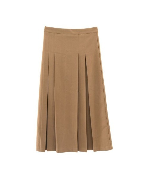 aquagarage(アクアガレージ)の「バックゴムボックスプリーツスカート(スカート・レディース・チャコール/モカ/ブラック・S/M/L)」の8枚目の写真