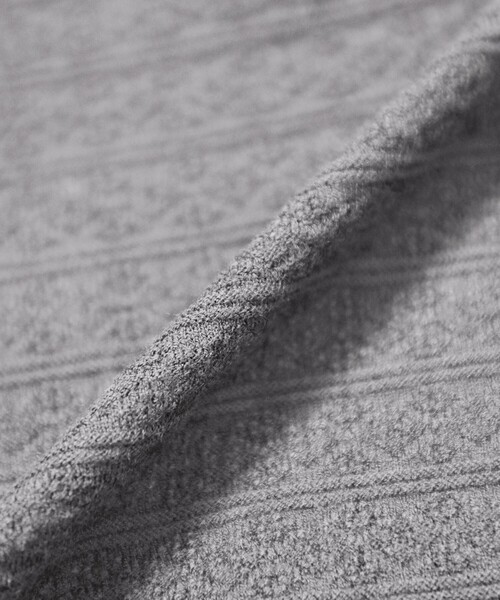 MACKINTOSH PHILOSOPHY（ﾏｯｷﾝﾄｯｼｭ ﾌｨﾛｿﾌｨｰ）の「リンクス柄カーディガン（カーディガン/ボレロ・レディース・オフホワイト/ブラック/グレー系その他・38/36）」の12枚目の写真