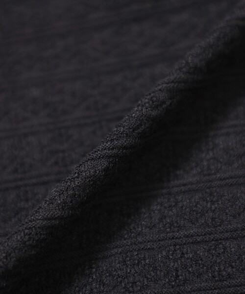 MACKINTOSH PHILOSOPHY（ﾏｯｷﾝﾄｯｼｭ ﾌｨﾛｿﾌｨｰ）の「リンクス柄カーディガン（カーディガン/ボレロ・レディース・オフホワイト/ブラック/グレー系その他・38/36）」の13枚目の写真