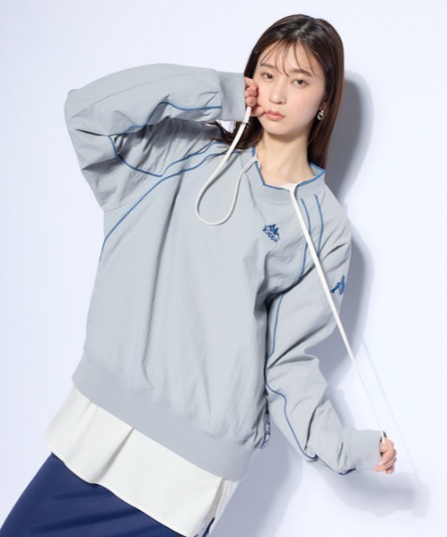 Kappa（カッパ）の「【ユニセックス】 ウーブンビステジャケット